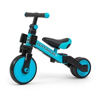 Gyerek háromkerekű bicikli 3az1-ben Milly Mally Optimus blue