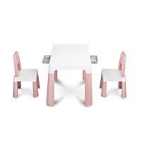 Gyermekasztal és 2 szék készlet Toyz MONTI pink