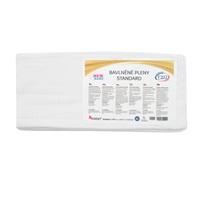 Pamut pelenka NEW BABY Standard 80x80 cm 10 db