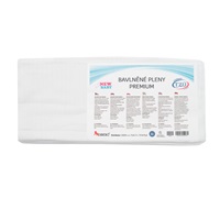 Pamut pelenka NEW BABY 80x80 cm PREMIUM 10 db