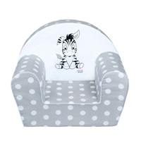 Gyermek fotel New Baby Zebra szürke