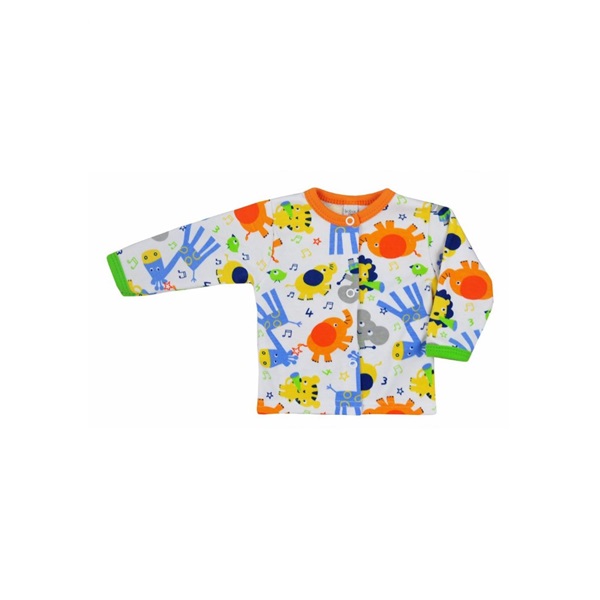 Baba kabátka Bobas Fashion Állatkert narancssárga
