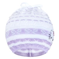 Kötött sapka New Baby cica lila