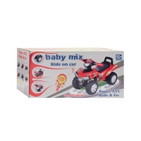 Gyerek négykerekű jármű Baby Mix piros