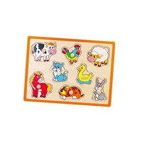 Gyermek fa puzzle Viga Farm