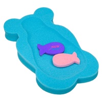 Hab alátét maxi New Baby BASIC medve kék