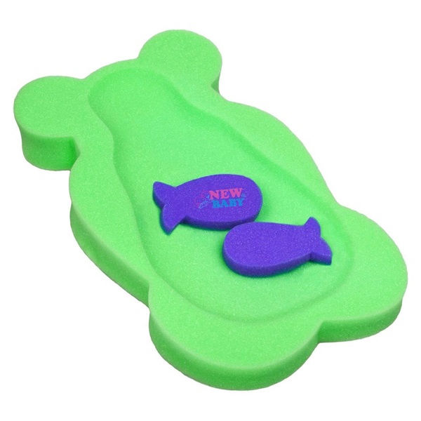 Hab alátét maxi New Baby BASIC medve zöld
