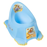 Gyerek csúszásmentes bili Safari kék