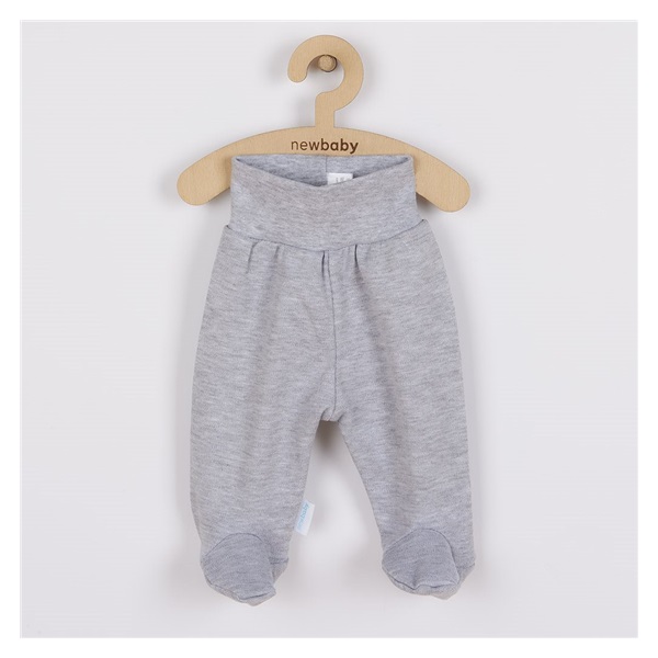 Baba lábfejes nadrág New Baby Classic II szürke