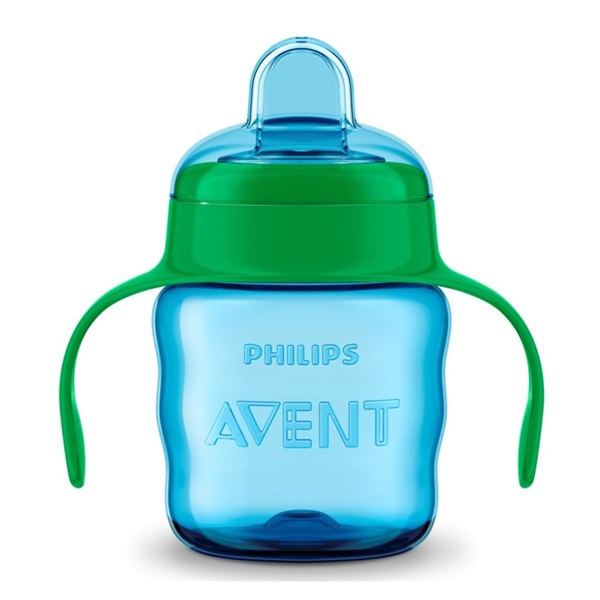 Bájos itatópohár Classic Avent 200 ml fiú