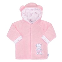 Téli baba kabátka New Baby Nice Bear rózsaszín