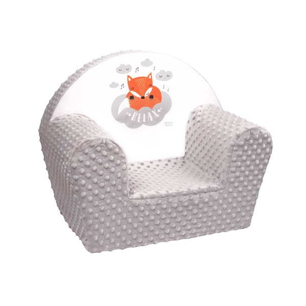 Gyermek fotel New Baby Róka szürke