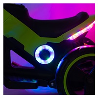 Gyermek elektromos motor Baby Mix POLICE fehér