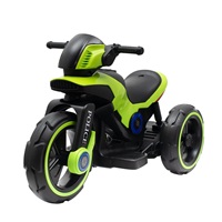 Gyermek elektromos motor Baby Mix POLICE zöld