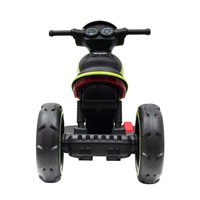 Gyermek elektromos motor Baby Mix POLICE zöld
