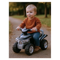 Gyerek négykerekű jármű Baby Mix szürke