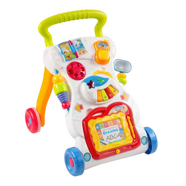 Gyermek zenélő fejlesztő járássegítő Baby Mix
