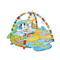 Játszószőnyeg zongorával Baby Mix szafari
