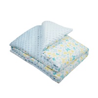 Gyermek pléd Minky New Baby kék 80x102 cm