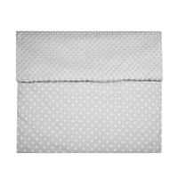 Gyermek pléd Minky New Baby szürke 80x102 cm
