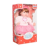 Magyarul beszélő és éneklő baba PlayTo Tina 46 cm