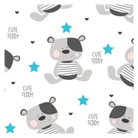 Vízálló flanel alátét New Baby Cute Teddy