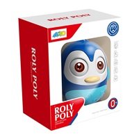 Keljfeljancsi játék Baby Mix pingvin kék