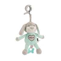 Fejlesztő zenélő játék Baby Mix kutya menta