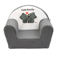 Gyermek fotel New Baby Cute Family szürke
