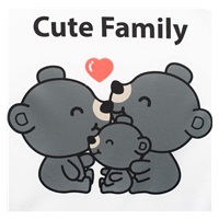 Gyermek fotel New Baby Cute Family szürke