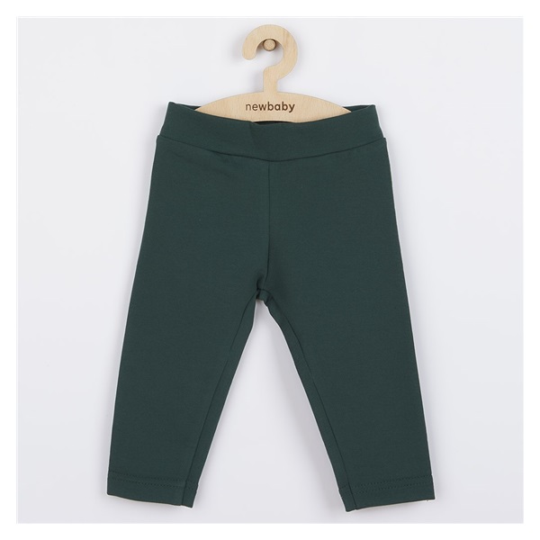 Baba pamut leggings New Baby Leggings sötét zöld