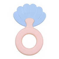 Rágóka csörgővel Baby Mix kagyló