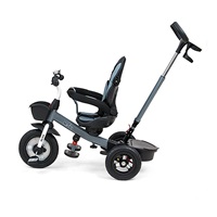 Gyerek háromkerekű bicikli Milly Mally Movi grey