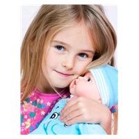 Magyarul beszélő és éneklő baba PlayTo Julia 46 cm