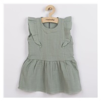 Baba muszlin ruha New Baby Summer Nature Collection menta