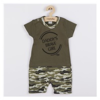 Baba nyári kezeslábas New Baby Army girl