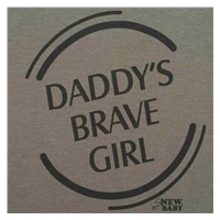 Baba rövid ujjú body New Baby Army girl