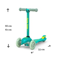 Gyerek roller Milly Mally Scooter Zapp mint