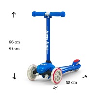 Gyerek roller Milly Mally Scooter Zapp deep blue