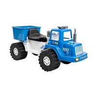 Gyermek rendőrségi bébitaxi BAYO POLICE 70 cm kék