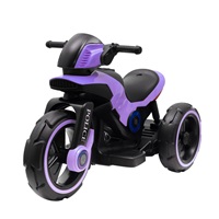 Gyermek elektromos motor Baby Mix POLICE lila