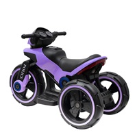 Gyermek elektromos motor Baby Mix POLICE lila