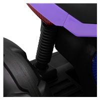 Gyermek elektromos motor Baby Mix POLICE lila