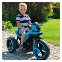Gyermek elektromos motor Baby Mix POLICE lila