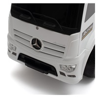 Zenélő bébitaxi Mercedes Baby Mix KAMION fehér