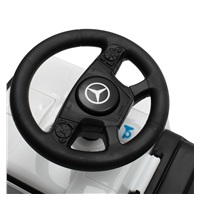 Zenélő bébitaxi Mercedes Baby Mix KAMION fehér