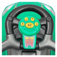 Bébitaxi tolókarral 3az1-ben Baby Mix Mega Car zöld
