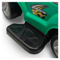 Bébitaxi tolókarral 3az1-ben Baby Mix Mega Car zöld