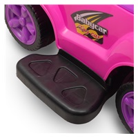 Bébitaxi tolókarral 3az1-ben Baby Mix Mega Car rózsaszín
