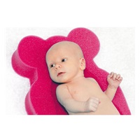 Hab alátét maxi New Baby BASIC piros medve